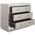 thumbnail image 5 of SAFAVIEH Basie Contemporary 3 Drawer Chest, Champagne (31.9 in. W x 16 in. D x 29 in. H), 5 of 9