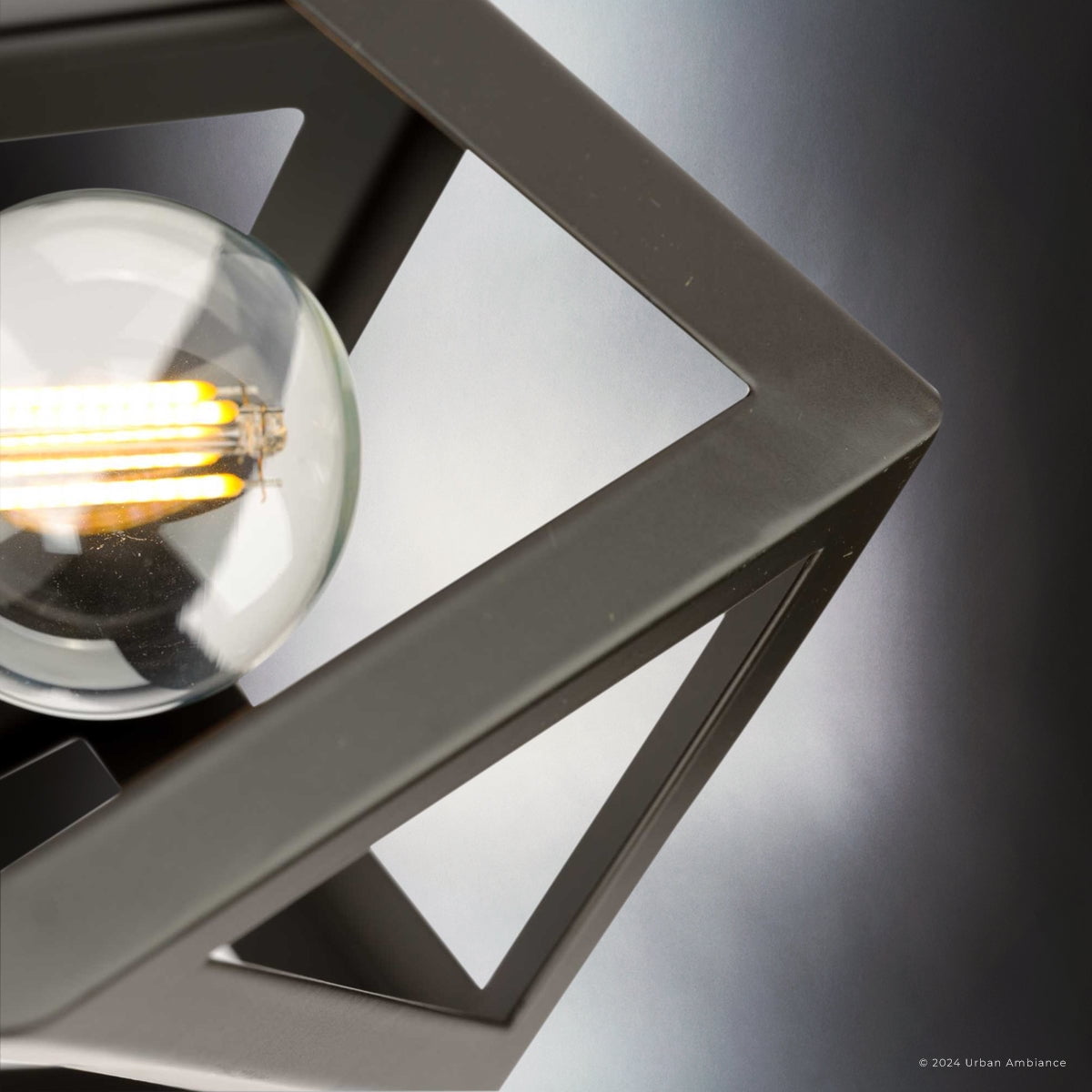 Luxury Modern Ceiling Light, Architectural Bronze, UHP4830