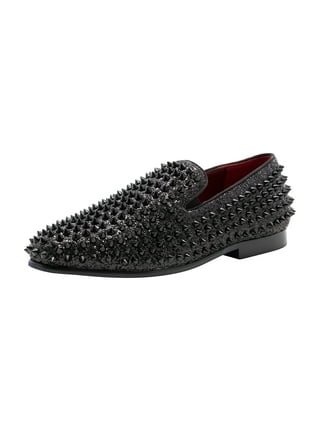Mens spiked dress shoes sales