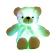 thumbnail image 2 of Linnome Bear Plush Toy Soft Glowing Stuffed Animal for Bedroom Home and Valentine's Day Joy, 2 of 6