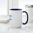 thumbnail image 4 of CafePress - Chicago Flag Large Mug - 15 oz Ceramic Large White Novelty Mug, 4 of 4