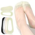 thumbnail image 4 of Not Show Socks Women for Flats Invisible Hiddens Socks Mesh Low Cut Liner Socks with None Slip Strips Cotton Bottom Socks, 4 of 9