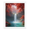 thumbnail image 5 of Paint by Numbers Kit for Adults, Autumn Waterfall Serenity Scene Paint by Numbers, Easy Paint by Numbers Kit for Adults Beginner, DIY Adult Paint by Number Kits on Canvas, Home Decor, 5 of 7