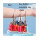 thumbnail image 5 of Portable Metal Ring Key Organizer with 10 Spring Hooks & Key Tags with Ring and Label Window, 5 of 5