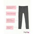 thumbnail image 3 of MeMoi  Lovely Lace Comfort Stretch Leggings - Girls - Female (7-10, Gray), 3 of 7