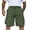 Green, variant on Qholemyo Mens Quick Dry Cargo Shorts Big and Tall Men Casual Bermuda Shorts Drawstring Multi-Pocket Summer Shorts
