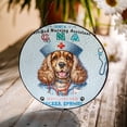 thumbnail image 3 of Just a Certified Nursing Assistant Cna Who Loves Her Cocker Spaniel Stained Glass Suncatcher Cockers Dog Lover Gifts Window Hanging Sign Decor - 00003, 3 of 5