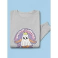 thumbnail image 3 of Queen Of Ghosting Sweatshirt Men -Smartprints Designs, Male 3X-Large, 3 of 4
