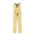thumbnail image 5 of XIAONU Womens Pajama Set Lace-Trim Heart Print Cami Top And Pants Sweet Cozy Loungewear, 5 of 5