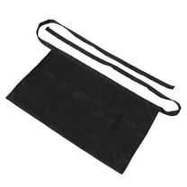 FOLOYORI Black Server Apron 1Pcs For Men In Professional Appearance