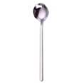 thumbnail image 1 of 10 Pcs Cuillère à Long Manche en Acier Inoxydable Cuillère à Thé Café Forme Ronde Cuillère à Cocktail, 1 of 1