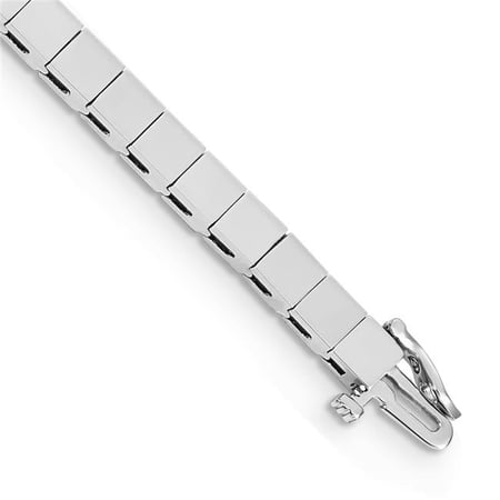 Finest Gold 14K WG Holds 36-Stones Up to 3.5 mm, Add-A-Diamond Bracelet
