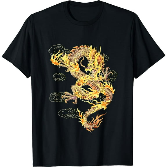 Traditional Chinese Dragon Symbol of Power and Strength Unisex T-Shirt for Men Women Kids Toddler