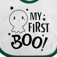 thumbnail image 4 of Inktastic My 1st Boo with Cute Ghost Boys or Girls Baby Bib, 4 of 4