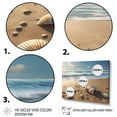 thumbnail image 3 of Designart "Seaside Seashell Treasures I" Modern Landscape Beach Wall Art Print, 3 of 5
