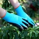 thumbnail image 4 of EeaseMX 1 par de guantes impermeables y resistentes a cortes, de seguridad, para jardinería, para cortar, rebanar, tallar madera y suministros de jardinería (talla M), 4 of 8