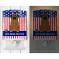 thumbnail image 2 of Patriotic USA Mastiff Brindle Ceramic Night Light, 2 of 2