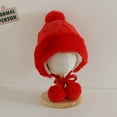 thumbnail image 2 of Women's winter hat with ear flaps, warm fur hat, ski trapper hat, 2 of 5
