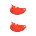 thumbnail image 1 of Visera para casco de motocicleta Scienceny Peak Rojo transparente 2piezas, 1 of 1
