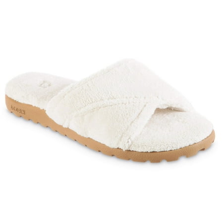 

Acorn A22127NATW6 Women s Sunday Spa Slide Natural Size 6