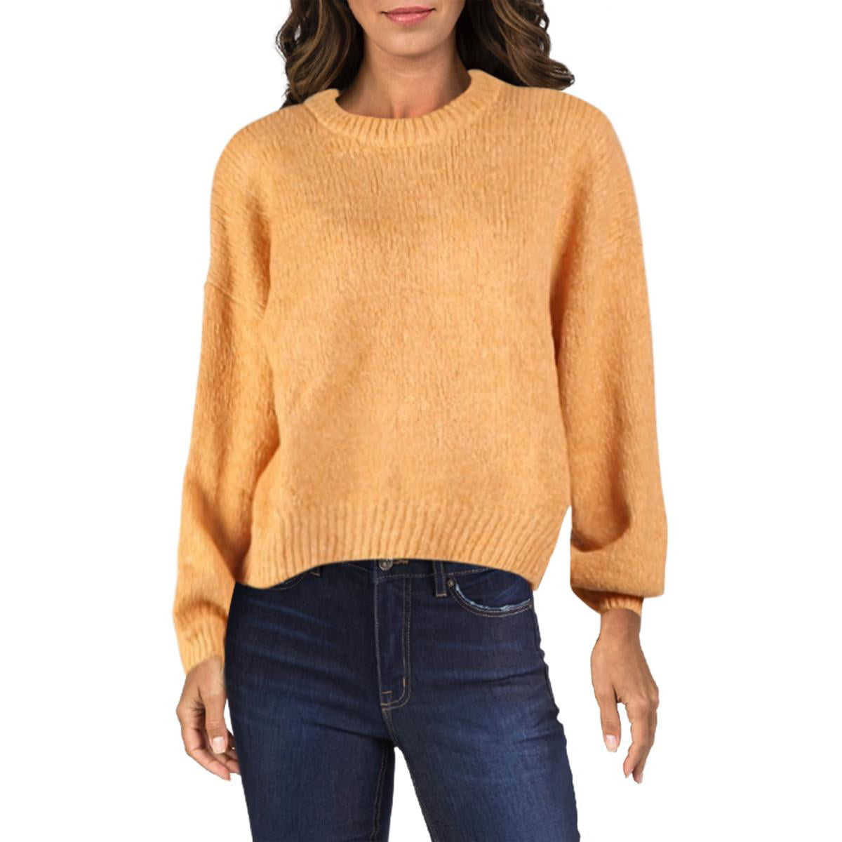 Joie Ojo Women's Wool Blend Ribbed Knit Bell Sleeve Pullover Sweater