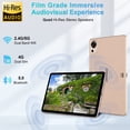 thumbnail image 5 of DOOGEE T20 Tablet 10.4 inch, 15GB (8+7GB) RAM+256GB ROM/1TB, 2000×1200 FHD+ 2K Display, Octa-Core, 8300mAh, Android 12 4G LTE Dual SIM Tablets, TÜV Certified, Widevine L1, 16MP+8MP, WiFi,Type C, 5 of 9