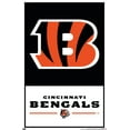 thumbnail image 3 of NFL Cincinnati Bengals - Logo 21 Wall Poster with Push Pins, 22.375" x 34", 3 of 4