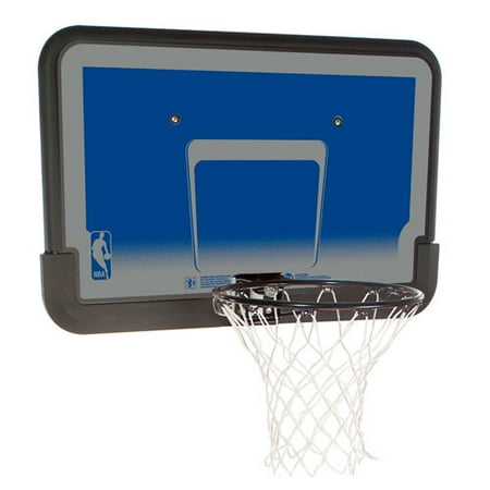 Spalding 80318 NBA Eco-Composite 44 Inch Basketball Backboard & Rim Combo