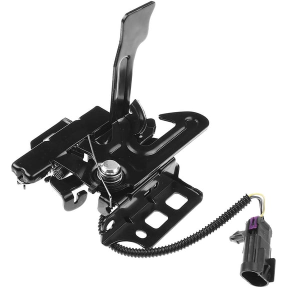 A-Premium Front Hood Lock Actuator Assembly Compatible with Silverado Sierra 1500/2500HD/3500HD Tahoe Yukon Impala Malibu Escalade 2007-2014