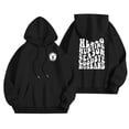 thumbnail image 1 of WEAIXIMIUNG Sweat-Shirt Graphique pour Femmes, Col Rond Décontracté avec Poche, Imprimé Lettres Anglaises, 1 of 5