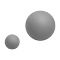 thumbnail image 3 of 2 pelotas de masaje de , pelotas de masaje para ejercicios de fitness, pelotas para fascitis desencadenante para pies, espalda, cuerpo, Gris, 3 of 9