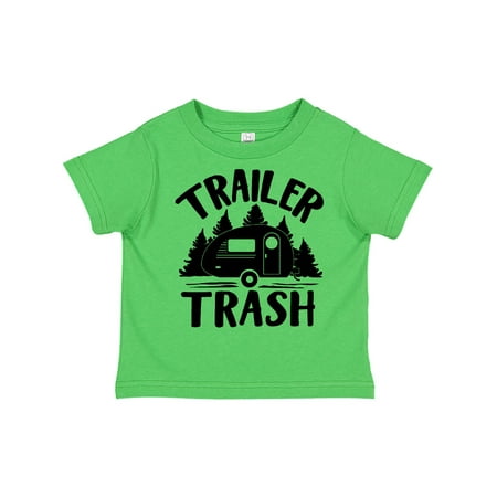 

Inktastic Trailer Trash- Camping Humor Gift Toddler Boy or Toddler Girl T-Shirt
