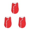 thumbnail image 2 of Methold Ropa para mascotas Traje Tang para mantener el calor Estilo chino tradicional Sin mangas Ropa para mascotas con botones Disfraces rojo L 3piezas, 2 of 6