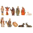 thumbnail image 3 of Juego de 11 Uds figura religiosa de Resina del Nacimiento de Jesús Macarena estatuilla de jesús, 3 of 8