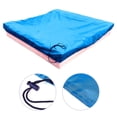thumbnail image 1 of Cubierta para caja de arena con cordón, cubierta cuadrada a prueba de polvo para caja de arena para playa, piscina impermeable para pozo de arena (negro-120*120cm) Rojo Verde Cocina, Decoración y Otros, 1 of 5