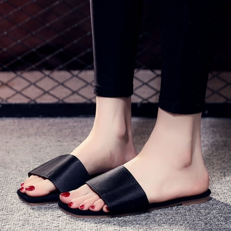 

Summer Slippers For Women Beach Accesseories Flip Flops For Women Women Beach Breathable Solid Color Sandals Home Slipper Flip-Flops Flat Shoes Swimming Pool Accessories Mens Women Slippers
