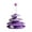 Purple, variant on SIYTUAU 3 Layer Cat Toy With Spinning Disk And Balls Interactive Puzzle Toy For Kittens Entertainment Cat Toy Yellow