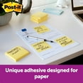 thumbnail image 3 of Post-it® Greener Dispenser Pop-up Notes, 3 in x 3 in, Canary Yellow, 12 Pads/Pack, 3 of 5