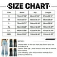 thumbnail image 6 of YLHFASHION Unybwonn Women Rhinestone Cargo Jeans High Waisted Baggysparkly Womens High Waisted Wide Leg Pants Straight Denim Jeans Casual Baggy Women Jeans Fashion Hollow Out Baggy High Waist(L), 6 of 9
