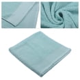 thumbnail image 3 of 1 toalla de baño de algodón absorbente suave, diseño clásico, para ducha de baño, verde 59.06''x28.35'', 3 of 7