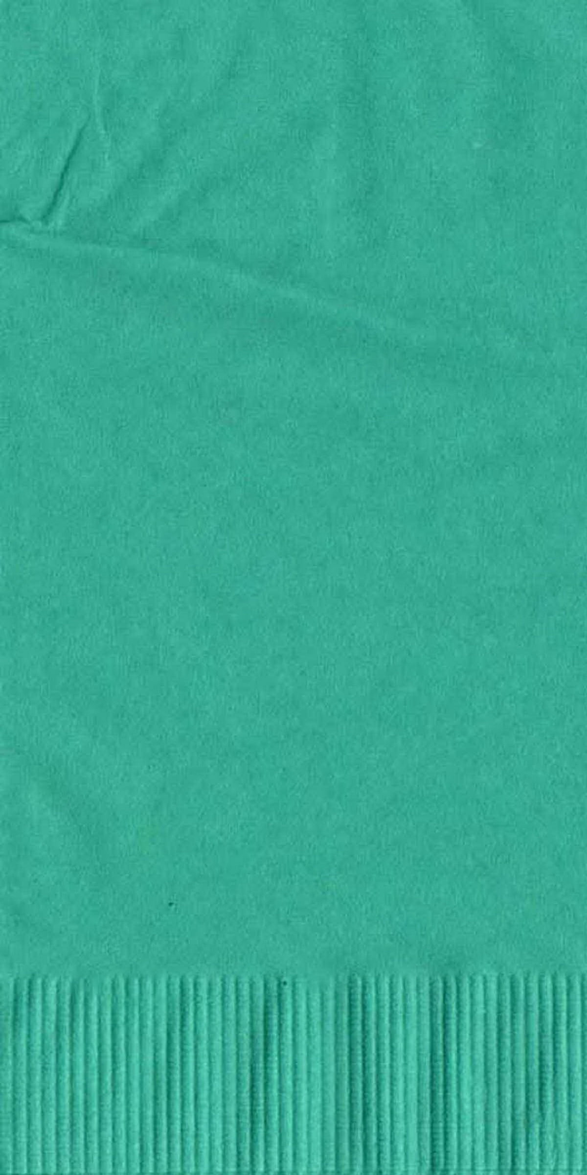 50 Plain Solid Colors Dinner Hand Towel Napkins Paper Teal