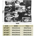 thumbnail image 3 of Fleece Throw Blanket for Couch Sofa or Bed, Daniel Hai Radcliffe Soft Fuzzy Plush Blanket, Luxury Flannel Lap Blanket, Super Cozy and Comfy for All Seasons 50x40 inch, 3 of 7