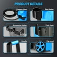 thumbnail image 2 of DNA Motoring TOOLS-00227 Portable High-Pressure Electric Power Cleaner Car Washer Machine 1813 PSI 1.45 GPM Blue, 2 of 9