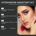 thumbnail image 4 of Eyeshadow Stencils Eyeliners Stencils Eyeshadow Assistant Kits Eyeshadow Tool Makeup Brush Eyeshadow Applicator, 4 of 8