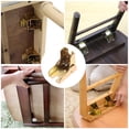 thumbnail image 5 of WHAMVOX 4pcs Locking Hinge Angled Folding Table Hinge Heavy Duty Spring Loaded Hinge, 5 of 8