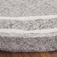 thumbnail image 3 of SAFAVIEH Ebony Thornton Bordered Area Rug, Gray/Ivory, 6' x 6' Round, 3 of 10