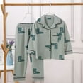 thumbnail image 4 of YOPTOP 2 Pcs Pyjamas d'Automne en Coton pour Tout-Petits Enfants Ensembles Pj pour Filles Garçons Pyjamas Mignons Dessin Animé Ensemble de Vêtements de Nuit Pyjama à Manches Longues pour 1-10 Ans, Bleu, 1-2 Ans, 4 of 9