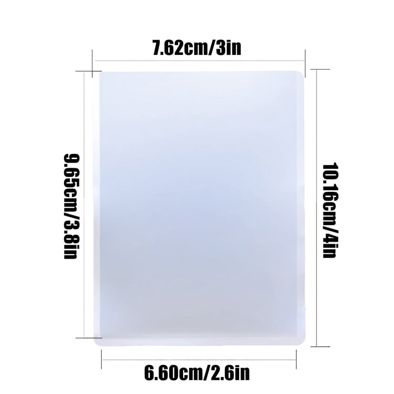 100 Pack Hard Card Sleeves Top Load Protectors for Baseball Trading Game Cards Collectible Storage Home Textile Organization 100PCS 100 Pack Hard Card Sleeves Top Load Protectors for Baseball Trading Game Cards Collectible Storage Home Textile Organization 100PCS