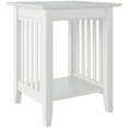 thumbnail image 1 of Atlantic Furniture Mission Printer Stand in White, 1 of 5