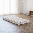 thumbnail image 5 of Animal Print Foldable Mattress, Cartoon Fauna Zebra, 74.8" x 35.4", Multicolor, by Ambesonne, 5 of 6